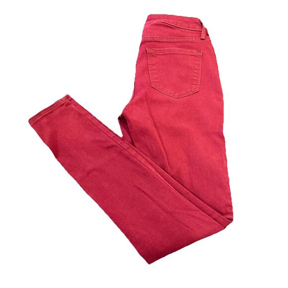Old Navy The Rockstar Super Skinny Red Jeans, Size 2 Jegging - Picture 15 of 16